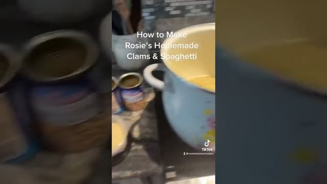 Rosie’s Homemade Clams & Spaghetti Video смотреть онлайн