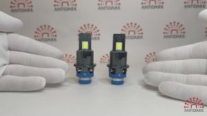 Новейшие LED лампы D2s/D4s, 45 ватт, две тепловые трубки