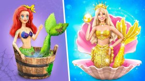 Богатая и бедная Барби русалки - 31 идея для кукол