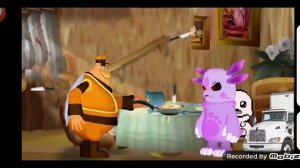 прохождение игры Лунтик X проклятый омлет