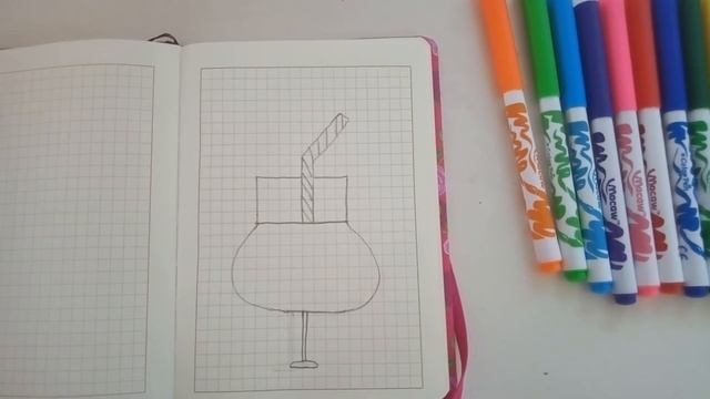 Рисуем kawaii апельсиновый сок🍹ВИДЕО/Merei_Art kz смотреть онлайн