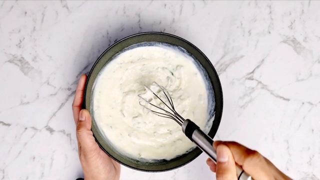 Garlic Yogurt Dressing for Kebab | How To Make a Yogurt Sauce for Kebab смотреть онлайн