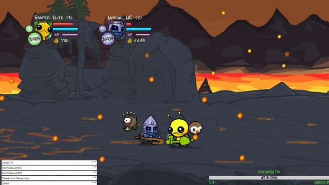 Украинское Сало в Castle Crashers смотреть онлайн