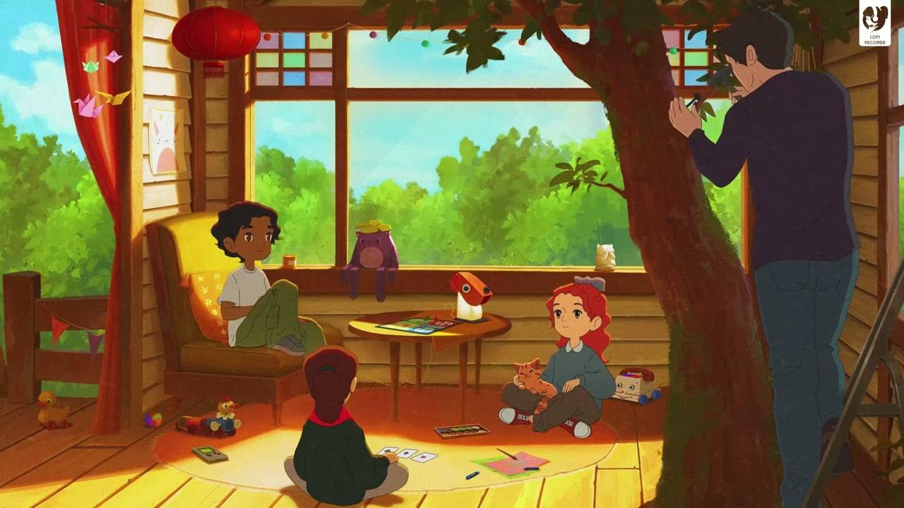 Lofi Girl Детские воспоминания 🎸 [спокойная гитара] смотреть онлайн