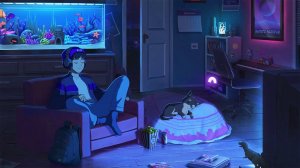 Lofi Girl  3 часа ночи: Синтвейв Вечер