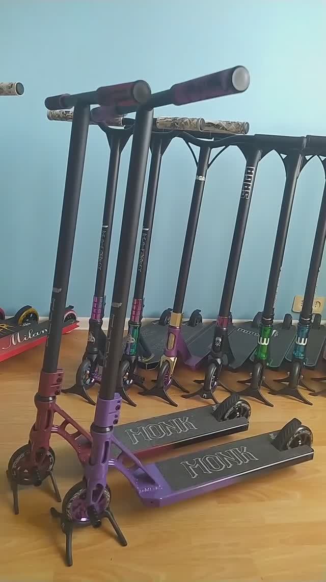 обзор трюкового стрит самоката Haevner monk от samokatkrut самокаткрут смотреть онлайн