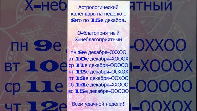 Что приготовили звезды на неделю с 9го по 15е декабря смотреть онлайн