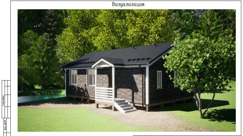 Проект каркасного дома 12х8м для постоянного проживания смотреть онлайн