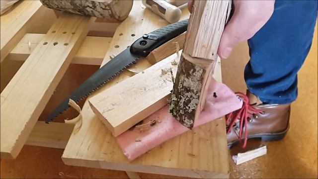 How to carve a Kuksa and a Spoon with simple tools. смотреть онлайн