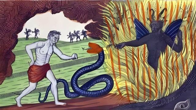Клеветник и Змея | И. А. Крылов смотреть онлайн