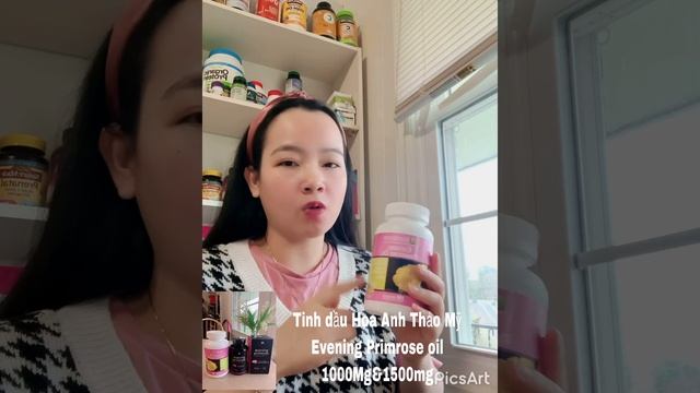 Hoa anh Thảo Mỹ Evening Primrose oil#Cân Bằng nội tiết tố#giữ lửa#Ngừa mụn смотреть онлайн