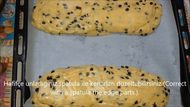 Portakallı Çikolata Parçalı Biskotti/Orange Chocolate Chips Biscotti/Шоколад Бискотти смотреть онлайн