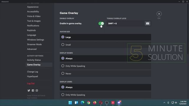 How to disable overlay in discord 2024 смотреть онлайн