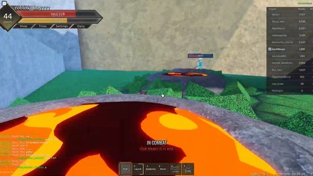 Play Fruit Battlegrounds testing out gravity and proving that mythics are overpowed. смотреть онлайн