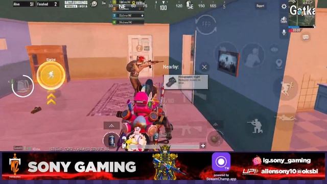 BGMI LIVE & COMPETITIVE AND FUN CLASSIC#SONY GAMING смотреть онлайн