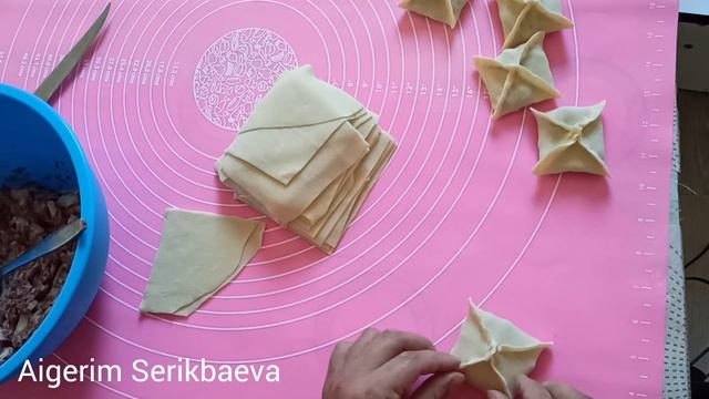 Сүйкімді Конверт Чебуреки 😋😋😋жұп-жұмсақ