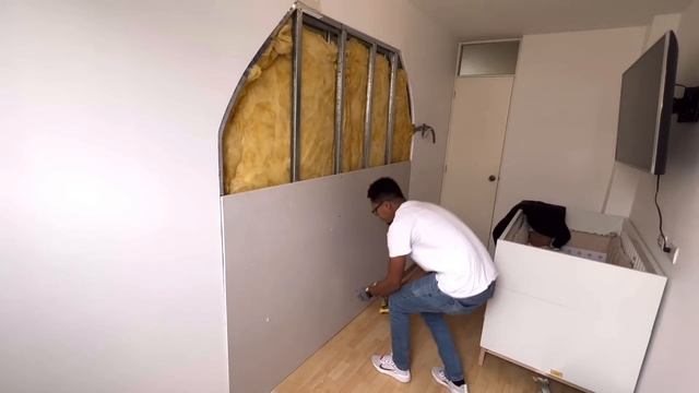 Cómo hacer pared con doble estructura de paneles de yeso para dividir una habitación para las niñas смотреть онлайн