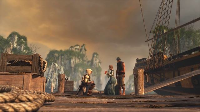 Assassins Creed IV Пираты Карибского Моря Отошли от Дела Завели Семью Финал
