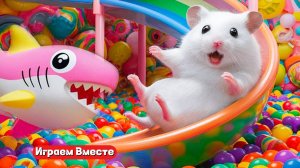 Вместе с хомяком выбираемся из ЛАБИРИНТА С ХИЩНИКАМИ !