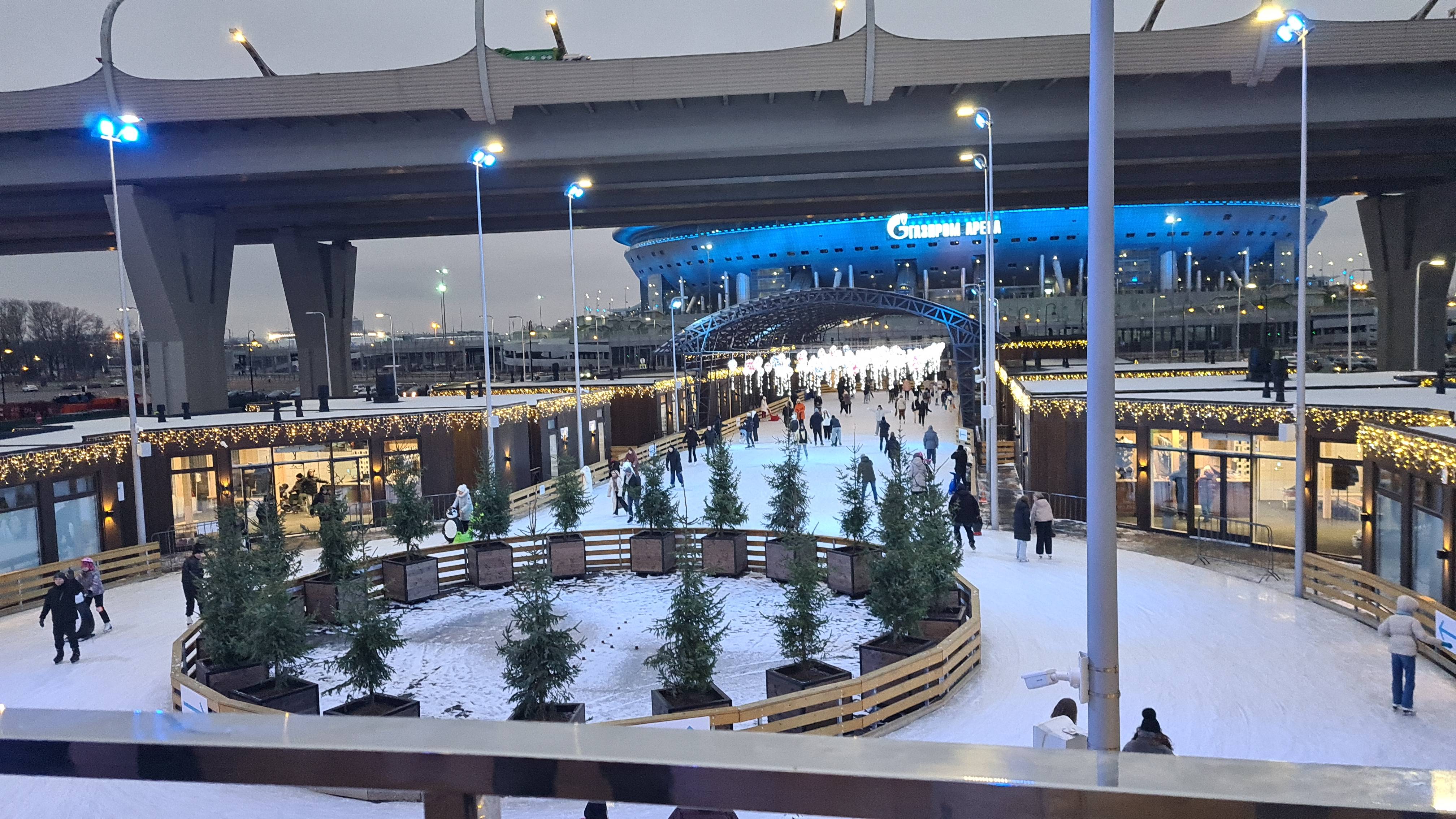 Санкт-Петербург. Самый большой каток в мире. смотреть онлайн