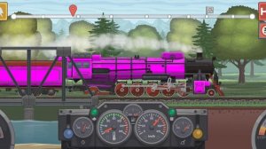 поездка на поровозе в train simulator