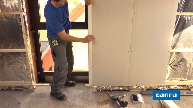 Poser des plaques de plâtre - Vidéo bricolage | GAMMA Belgique смотреть онлайн