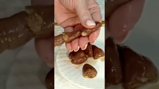Шашлык из куриных сердечек, рецепт #shorts