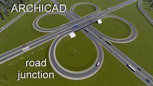 ARCHICAD- ROAD JUNCTION