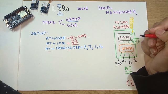 LoRa Messenger for Two Devices for Distances Up to 8km смотреть онлайн