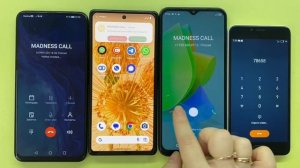MADNESS CALL / Incoming Call Pixel 6 Vs TECNO Pop 6 / Outgoing Call HONOR 9X Vs MEIZU M5