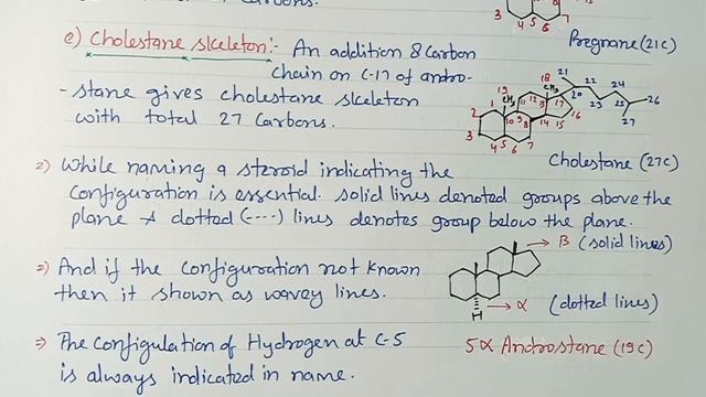 Nomenclature of Steroids | Introduction & Structure of Steroids | BP 501T | L~45 смотреть онлайн