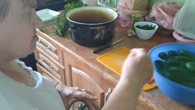 VLOG: Бабушкин рецепт засолки огурцов смотреть онлайн