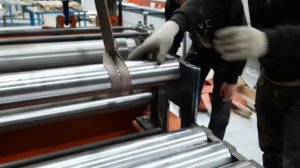 Новое оборудование - правильные валы на линии АППР | МеталлФасад