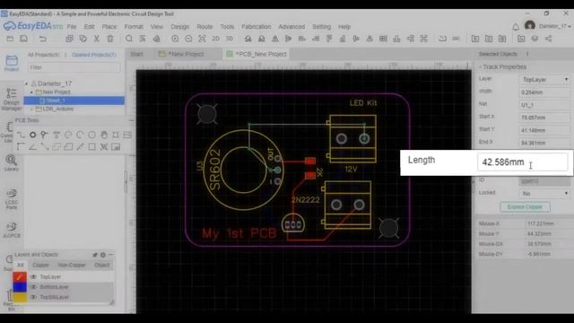 Design your first PCB (Printed Circuit Board) смотреть онлайн