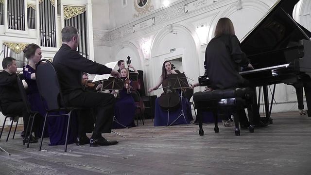 Э.Григ Концерт для фортепиано с оркестром,3 часть. Гречка Даниил и оркестр Солисты Нижнего Новгорода смотреть онлайн