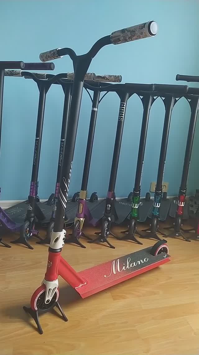 итальянский жеребец обзор на Haevner Milano трюковой самокат стрит смотреть онлайн