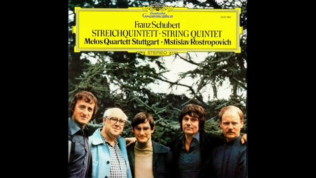 Rostropovich   Complete Recordings On DG   2017 CD05 Franz Schubert; Melos Quartett, Mstislav Rostr