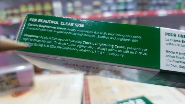 Clovate Brightening Cream, Lotion&soap.