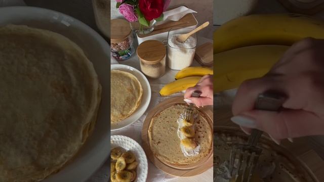 Блинчики с начинкой 🍌 смотреть онлайн