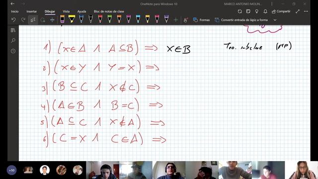 Clase 08 Teoremas de subclase. Axioma de Construcción de clases. смотреть онлайн