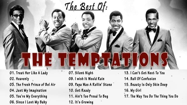 The Temptations Best Song Of Playlist - The Temptations Greatest Hist Full Album 2022