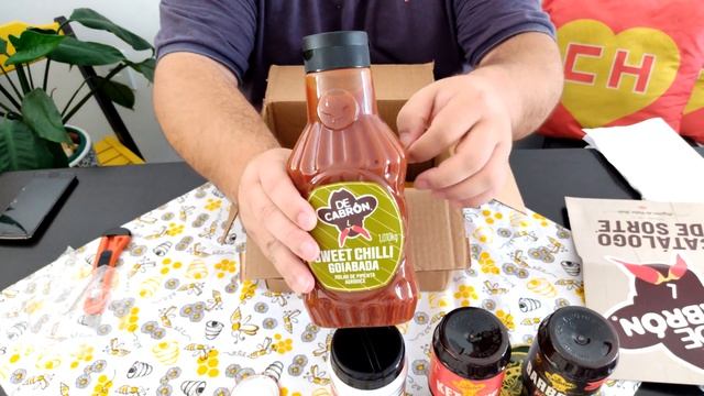 Unboxing de Compra de Molhos de Pimenta da Decabrón Chillis (Experiência de Compra) смотреть онлайн