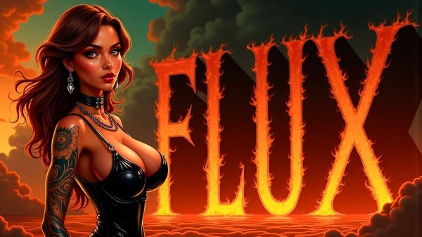 Stable Diffusion Лучшая модель Flux & Forge Web Ui