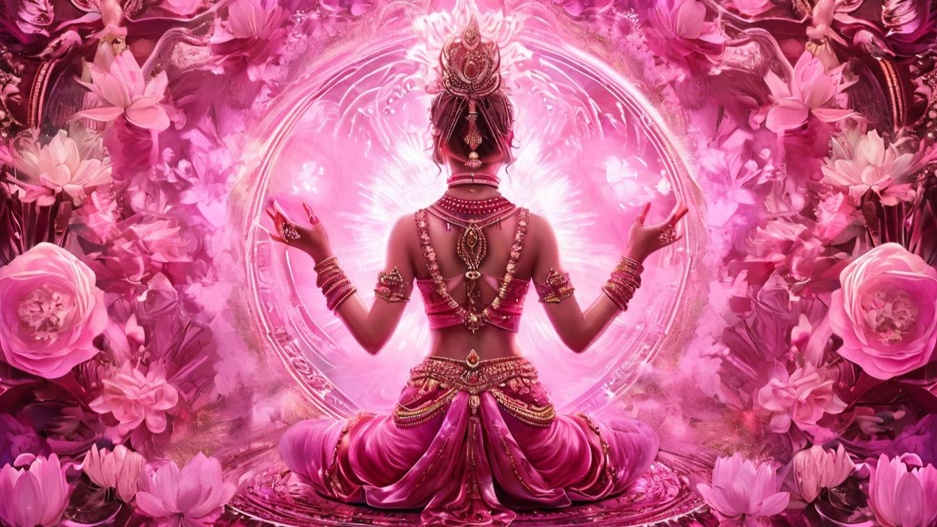 ЖЕНСКАЯ СИЛА 🔥 АДИ ШАКТИ Мантра Красоты и Магнетизма | Пробуди Божественность в Себе Танцем 🌸💫✨ смотреть онлайн