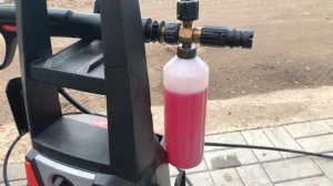 Мойка высокого давления QE Verona 150 тестирование с пеногенератором