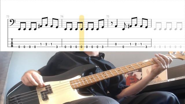 Total Eclipse by Iron Maiden - Bass Cover (tablature & notation included) смотреть онлайн