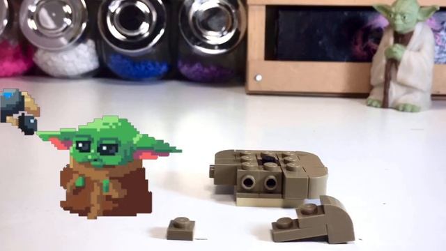 Lego build: Mandalorian’s baby yoda, Grogu смотреть онлайн