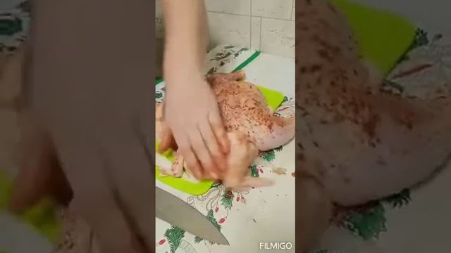 Запечённая курочка смотреть онлайн