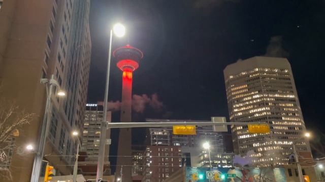 加拿大卡加利必去5個景點&聖誕樹和最美夜景 Calgary Christmas Lights Walk/ Downtown snow walk смотреть онлайн