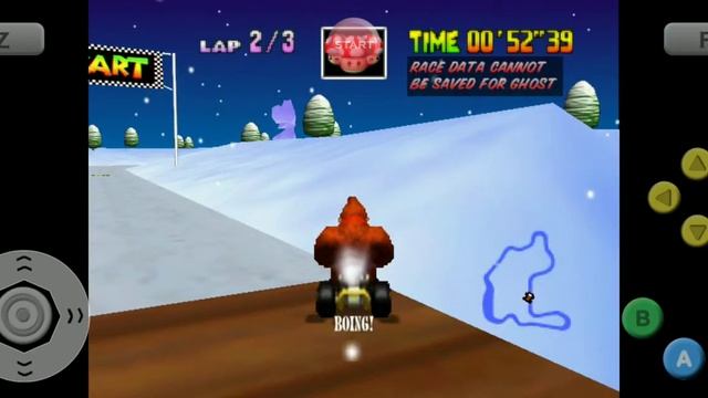 Maroi kart 64 frappe snowland shortcut смотреть онлайн
